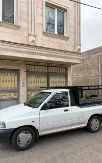 پراید وانت باربنددار سالم/ درحدنو