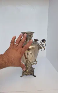 سماور ورشو کهنه وسایز کمیاب وکلکسیونی