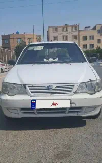 پراید سفید ۱۱۱ مدل ۹۰ عروسک