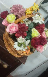 سبد گل زیبا و‌تمیز