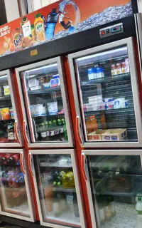 یخچال 6 در سوپرمارکت