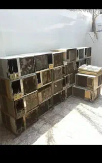 /کولر سوخته خراب مشتری /هستم فقط کولر/ پنجره‌ای