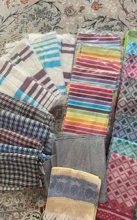 دستمال آشپزخانه نخی یزدی