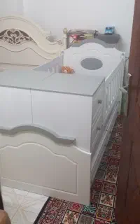 تخت کودک همراه با تشک
