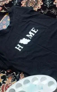 نقاشی روی پارچه