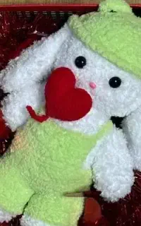 هدیه خاص و متفاوت عروسک خرگوشی دستباف