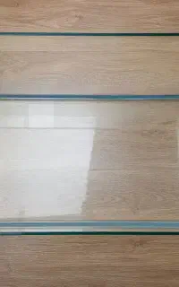 آکواریوم شیشه‌ای همراه پمپ آب