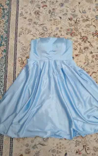 لباس دکلته مجلسی باکس دوزی شده