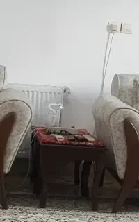 دو عدد مبل تک نفره و یک پاف خوشگل و خوشرنگ