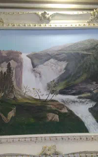 نقاشی رنگ روغنی منظره ذهنی