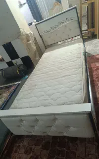 دوتاتخت فلزی باتشک