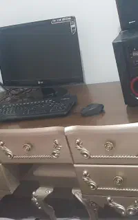 میز آرایش با دو تا پا تختی