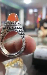 انگشتر نقره عقیق