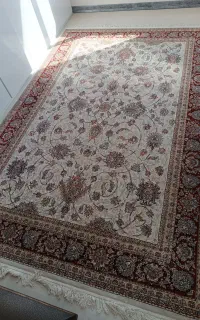 فرش 6 متری طرح افشان قدیمی