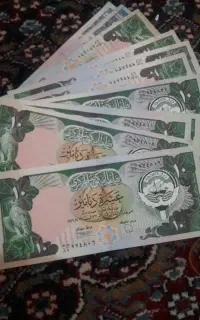 ۱۰۰۰ دینار کویتی  ۱۹۶۸  کلکسیونی