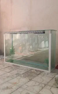 اکواریوم شیشه سکوریت بزرگ
