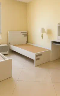 تخت یکنفره راه راه کلاسیک