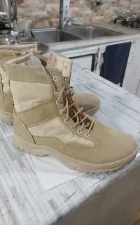 پوتین خاکی سایز ۴۳ ۴۴ نو