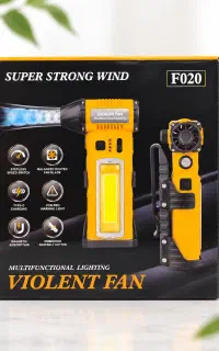 جت فن شارژی Violent FanمدلF020(فروشگاه سروش)