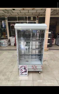 مرغ بریان جوجه گردان ساندویچی فر 6 سیخ مرغ کنتاکی