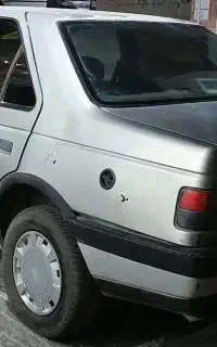 پژو نقره ای مدل 89 دوگانه شرکت