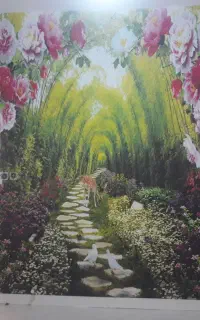 نقاشی ساختمان،کاغذدیواری قابل شستشو