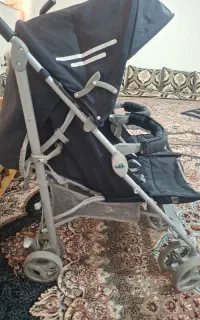کالسکه دو قلو دسته عصایی cam