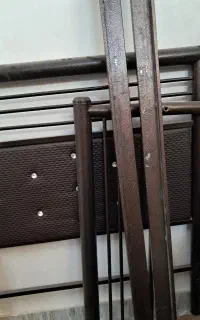تخت تک نفره فلزی