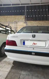 پژو پارس سفیدموتورجدیددر حدخشک