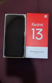 گوشی شیائومی redmi 13 256/8 مشکی درحد