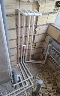 لوله کشی آب و فاضلاب ساختمان و موتورخانه