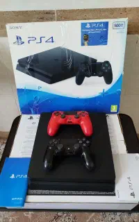 فروش ps4 slim 500g دو دسته نی ریز