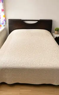 تخت ۱۶۰ با تشک چوبی