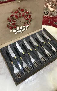 ست کاردو چنگال دسته فیبر ۱۲ عددی