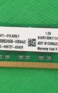RAM 8gb DDR3 Kingston