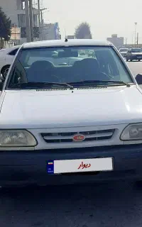 پراید بدون رنگ ۹۲ کم کارکرد