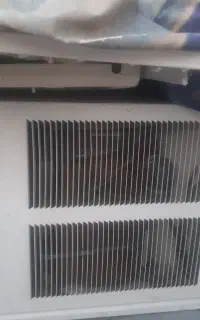 کولر گازی  متور فن سوخته