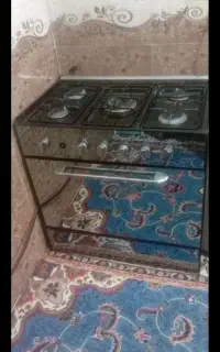گاز در حد نو رنگ مشکی