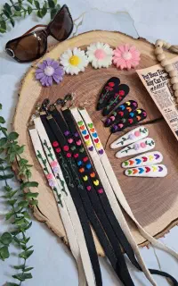 گیره تق تقی و بند عینک
