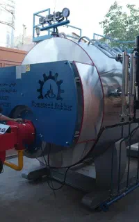 دیگ بخار 1 تن مخصوص کارخانه لبنیات