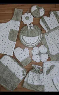 دوخت انواع سرویس پارچه ای آشپزخانه