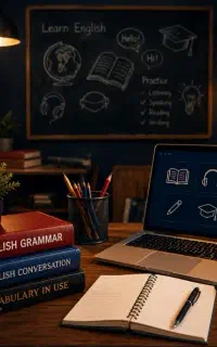 تدریس زبان انگلیسی و تقویت مکالمه ، خصوصی و گروهی