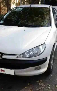 پژو 206 صندوقدار V8 مدل 99 پلمپ بی رنگ