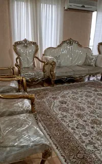 مبل سلطنتی  9نفره با غذاخوری 4نفره چوب راش