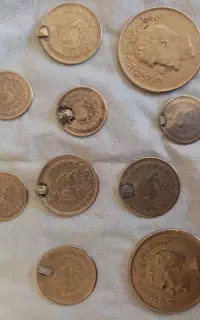 سکه قدیمی،طرح شیروخورشید