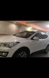 سانتافه سفید 2014 فول کامل بدون رنگ