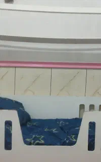 تخت یک نفره کلبه ای باکفی وتشک روتختی