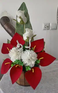 گل مصنوعی نو