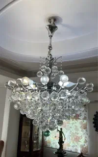 لوستر کریستال گوی
