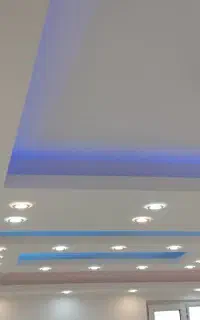 نورپردازی داخلی لاین نوری هالوژن کناف برق برقکار